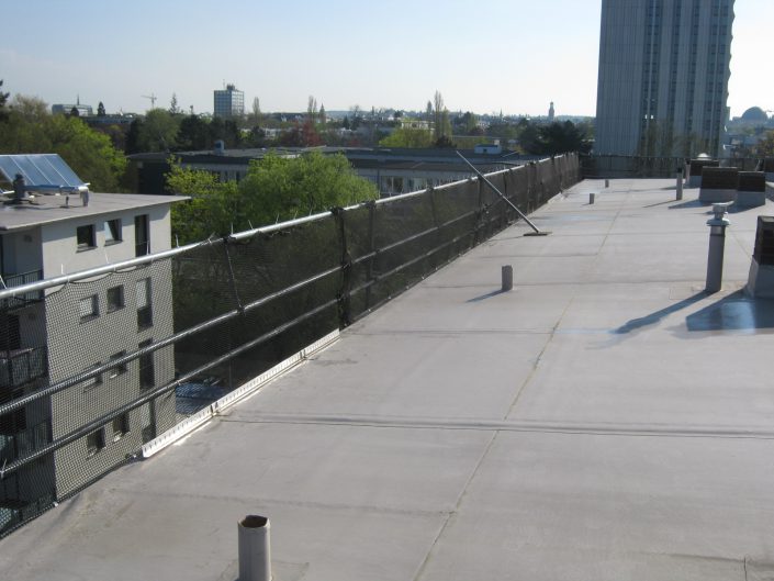 Flachdachschutz für Dachdecker